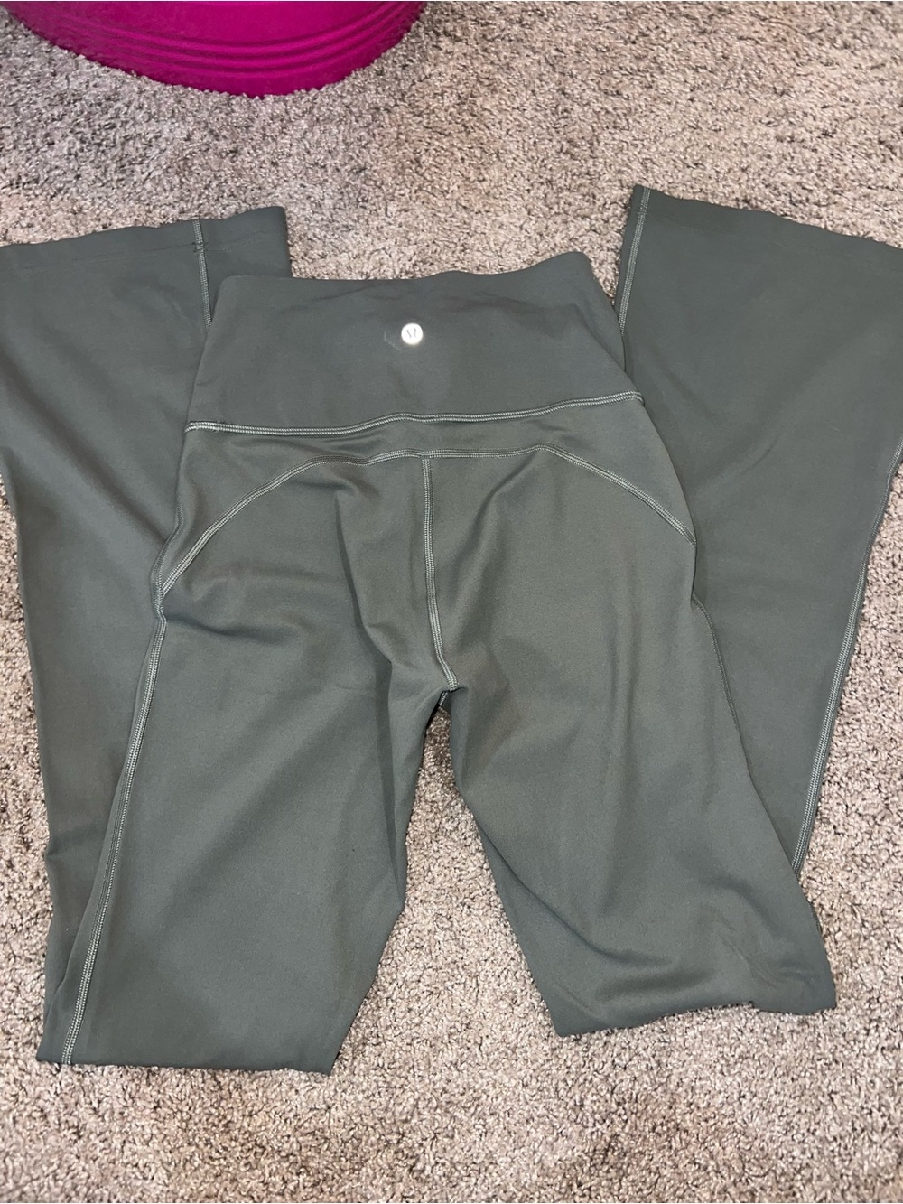 lululemon athletica Olive Green Kids' Stretch Leggings